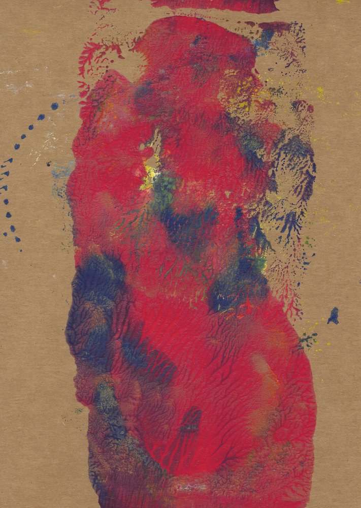 Levendig gestructureerd abstract door Santhosh ch