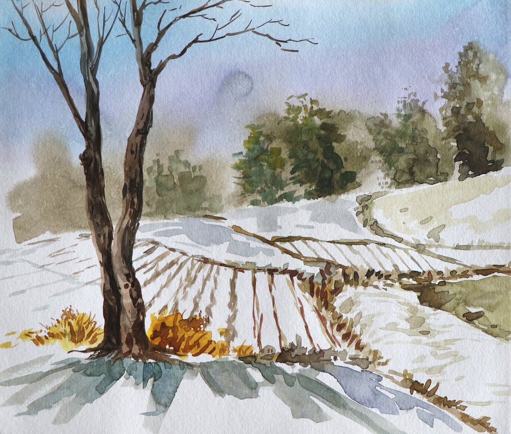 Winterlandschap door Santhosh ch