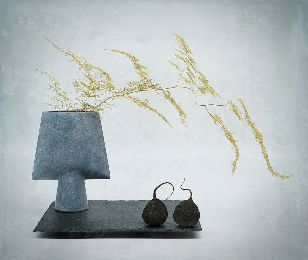 Elegant biologisch stilleven door Saskia Dingemans