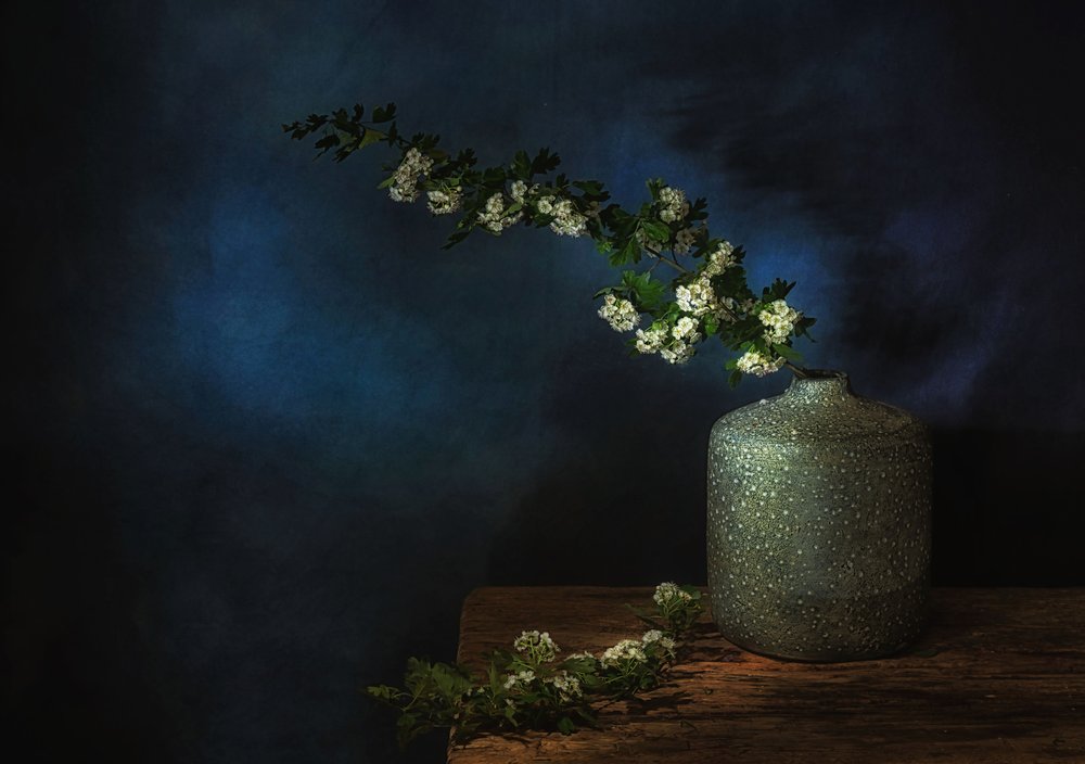 Stemvol bloemstilleven door Saskia Dingemans