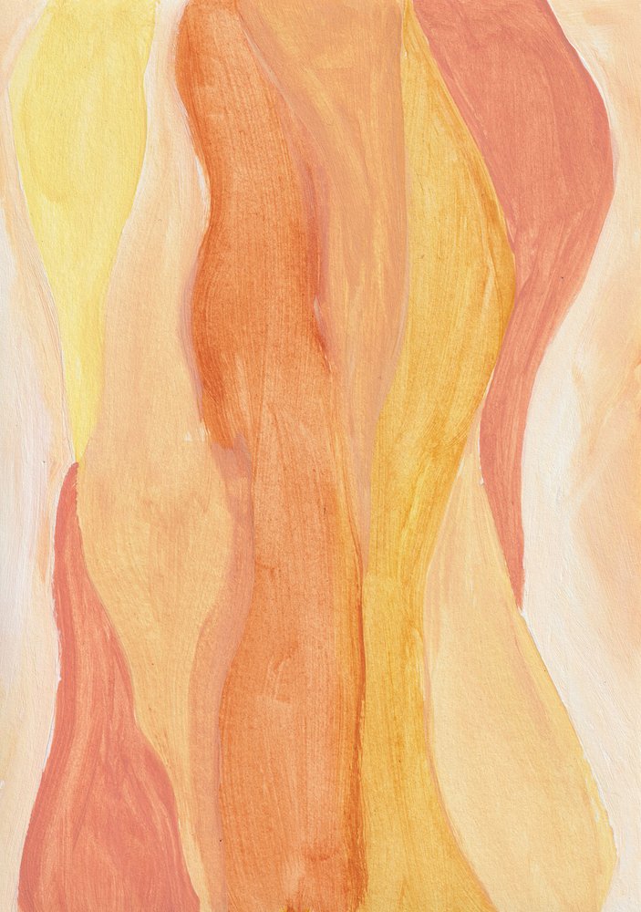 Warme, abstracte rondingen door Soniya Vijayakumar