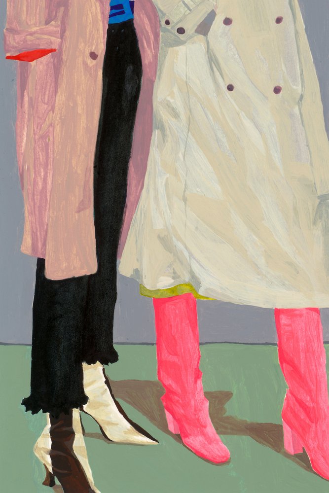 Stijl van Pink Boots door Sophia Novosel