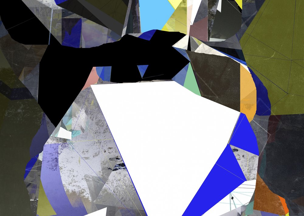 Dynamische abstracte fragmenten door Stefan Fransson