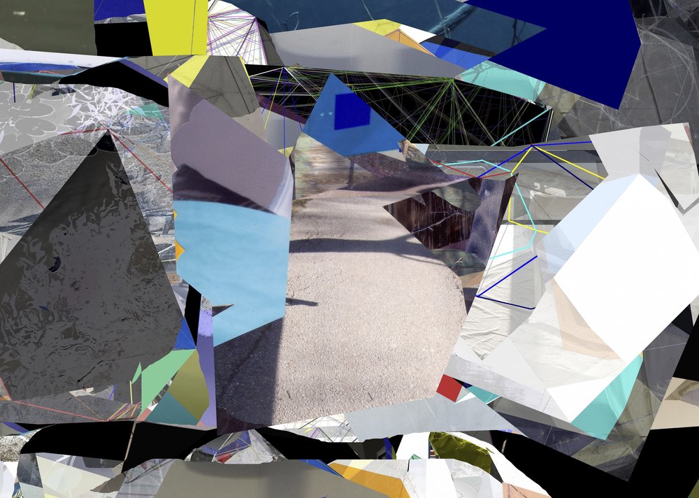 Gebroken stedelijke geometrie door Stefan Fransson