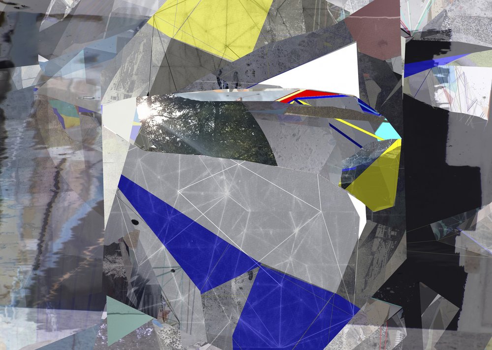 Geometrie van gefragmenteerd licht door Stefan Fransson