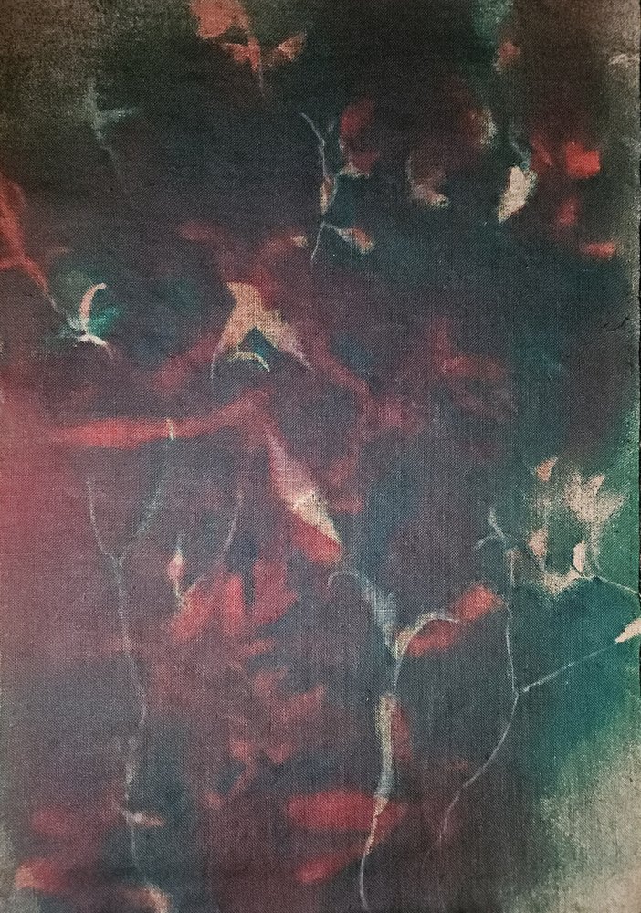 Donkere abstracte textuur door Stefano Mazzolini