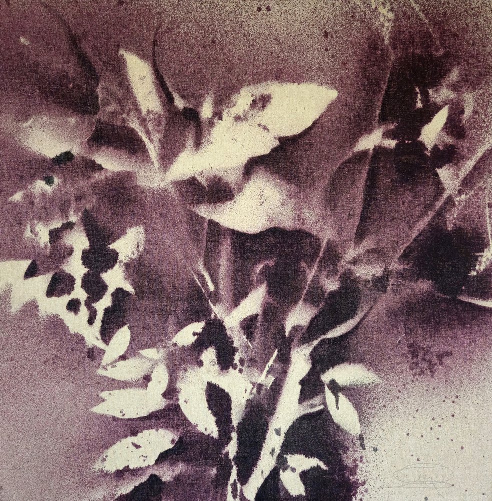 Donkere botanische abstractie door Stefano Mazzolini