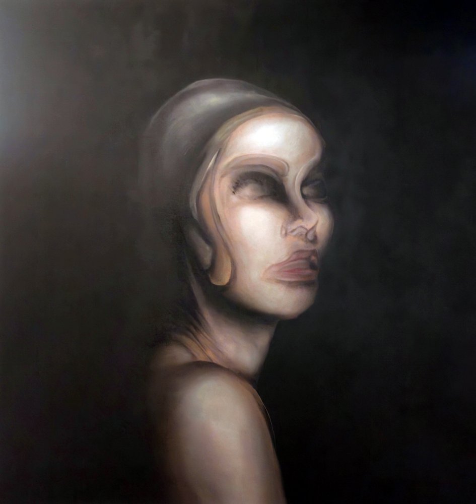 Surrealistisch vrouwenportret door Stefano Mazzolini