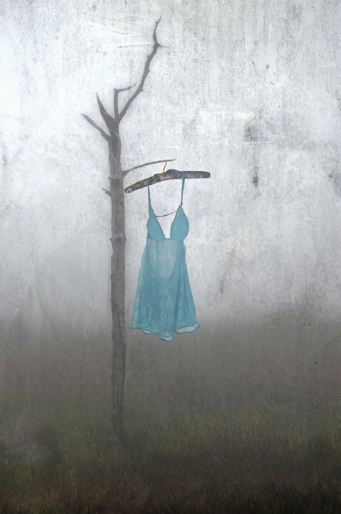 Misty Blue-jurk door Steven Gibson