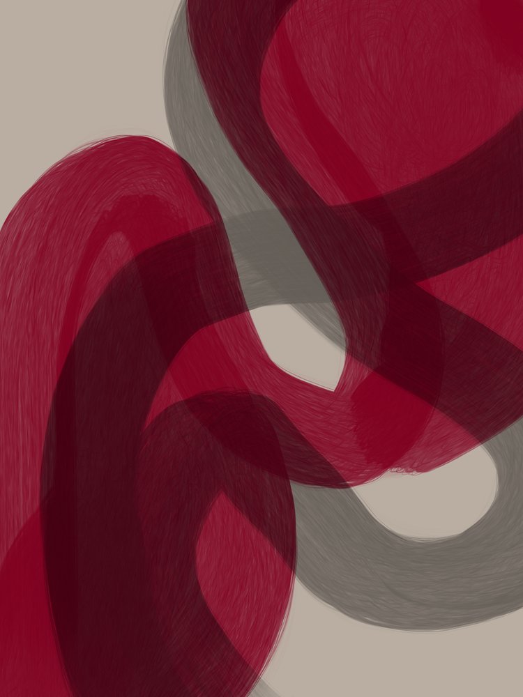 Samenvatting: Crimson Flow door Studio Palette