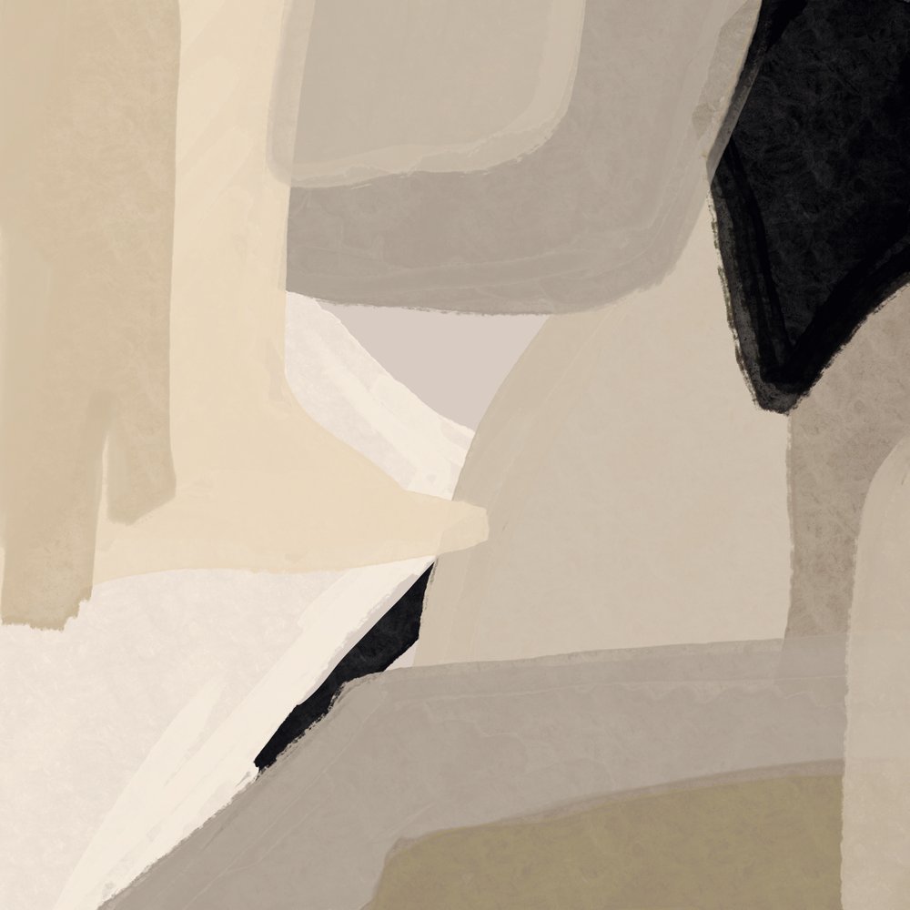 Abstracte neutrale vormen door Studio Palette