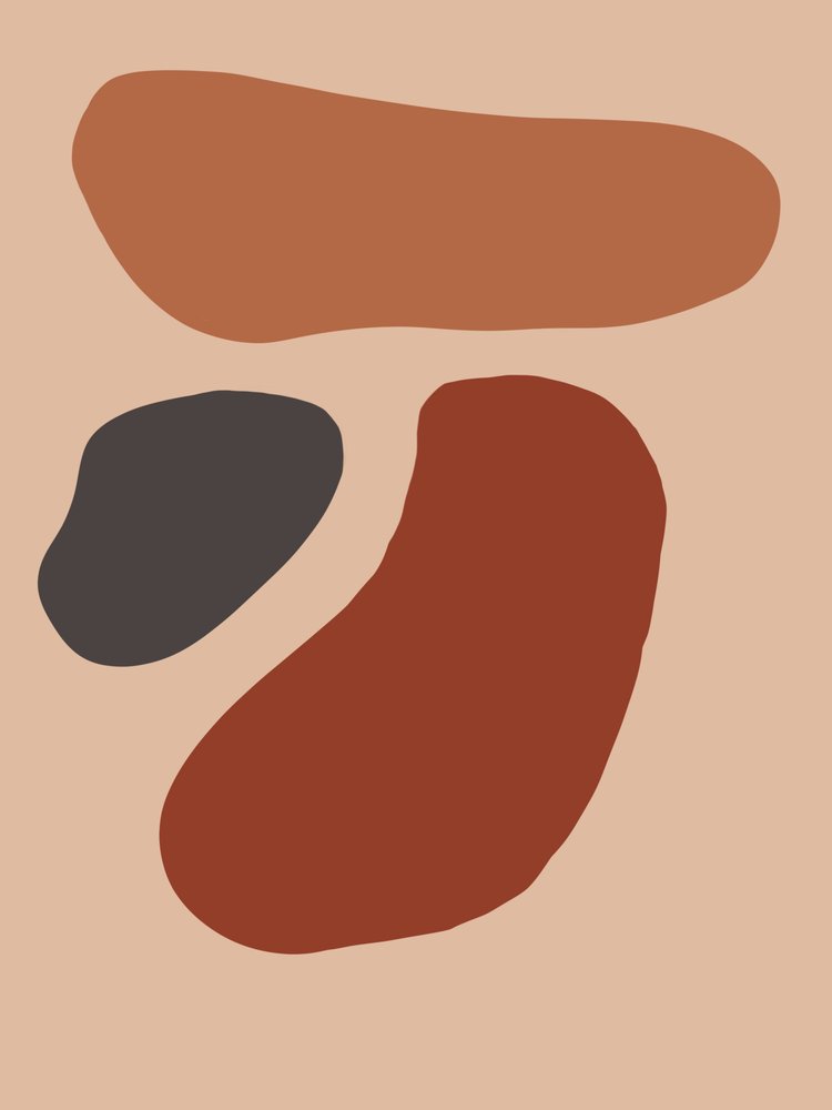 Organische, aardse vormen door Studio Palette