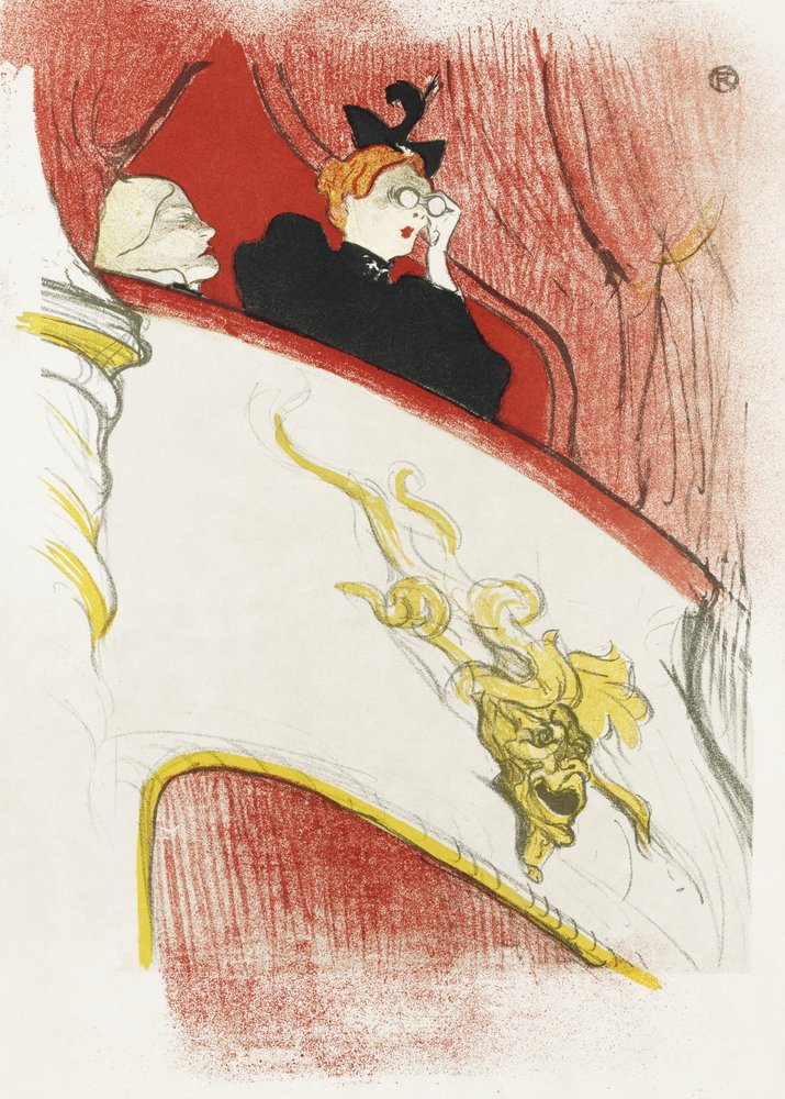  door TOULOUSE LAUTREC