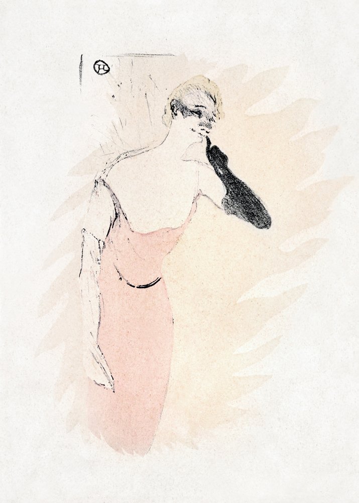  door TOULOUSE LAUTREC