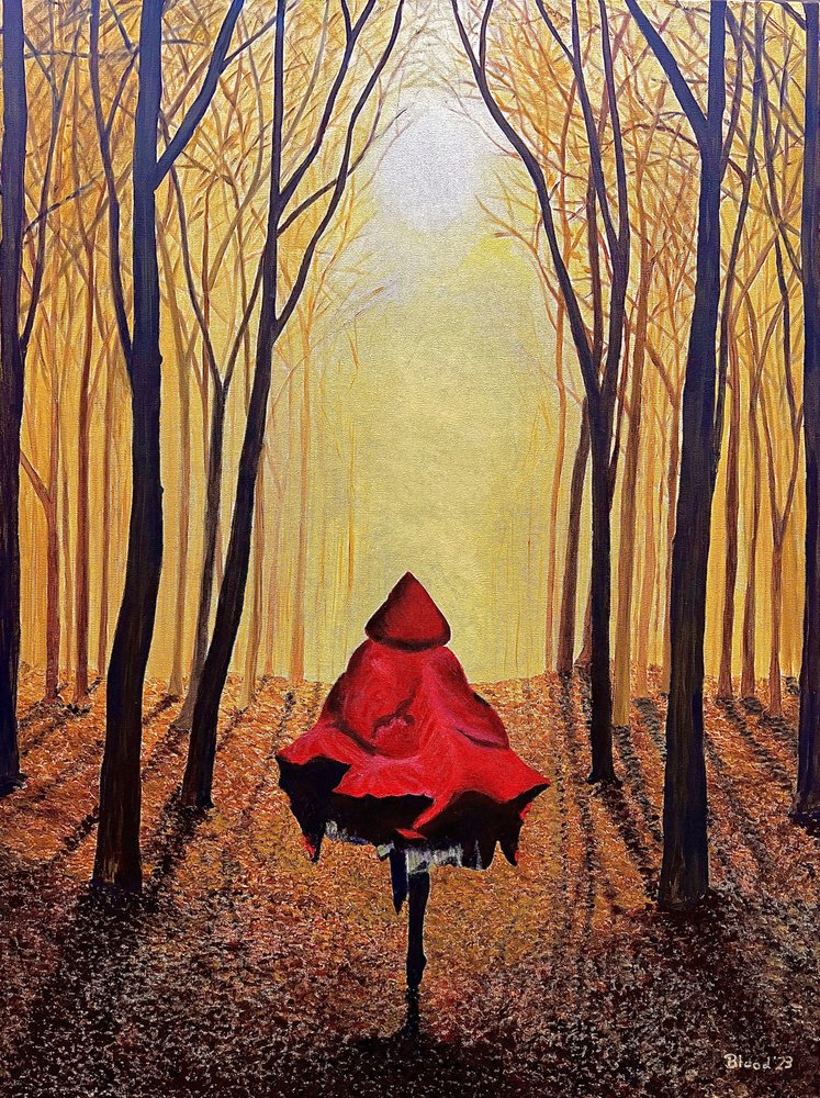 Het Red Hood-bospad door Tom Blood