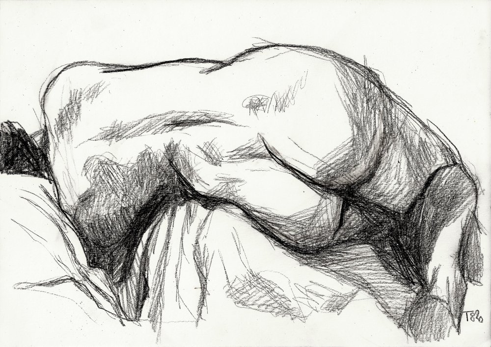 Sensuele figuurstudie door Tore Bahnson
