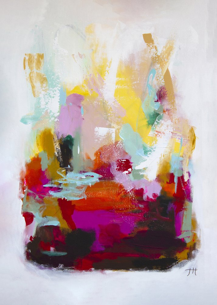 Levendige abstracte tinten door Tove Höglund