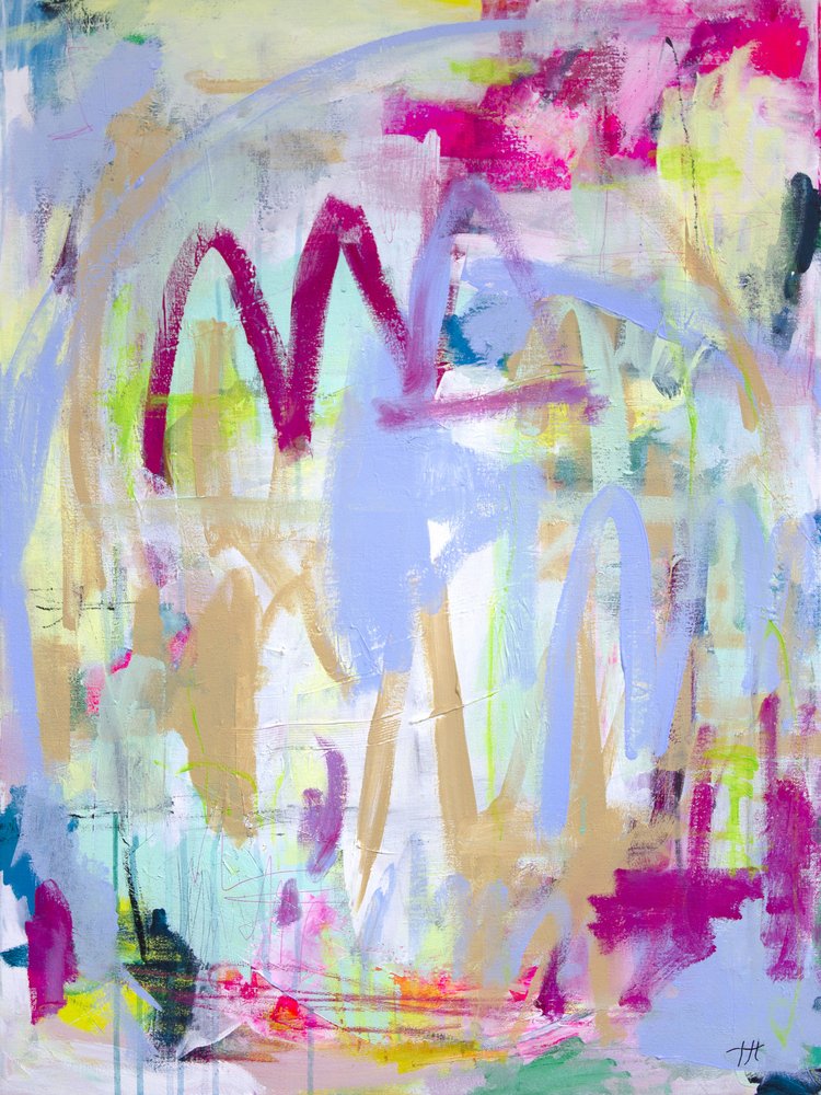 Levendige abstracte beweging door Tove Höglund