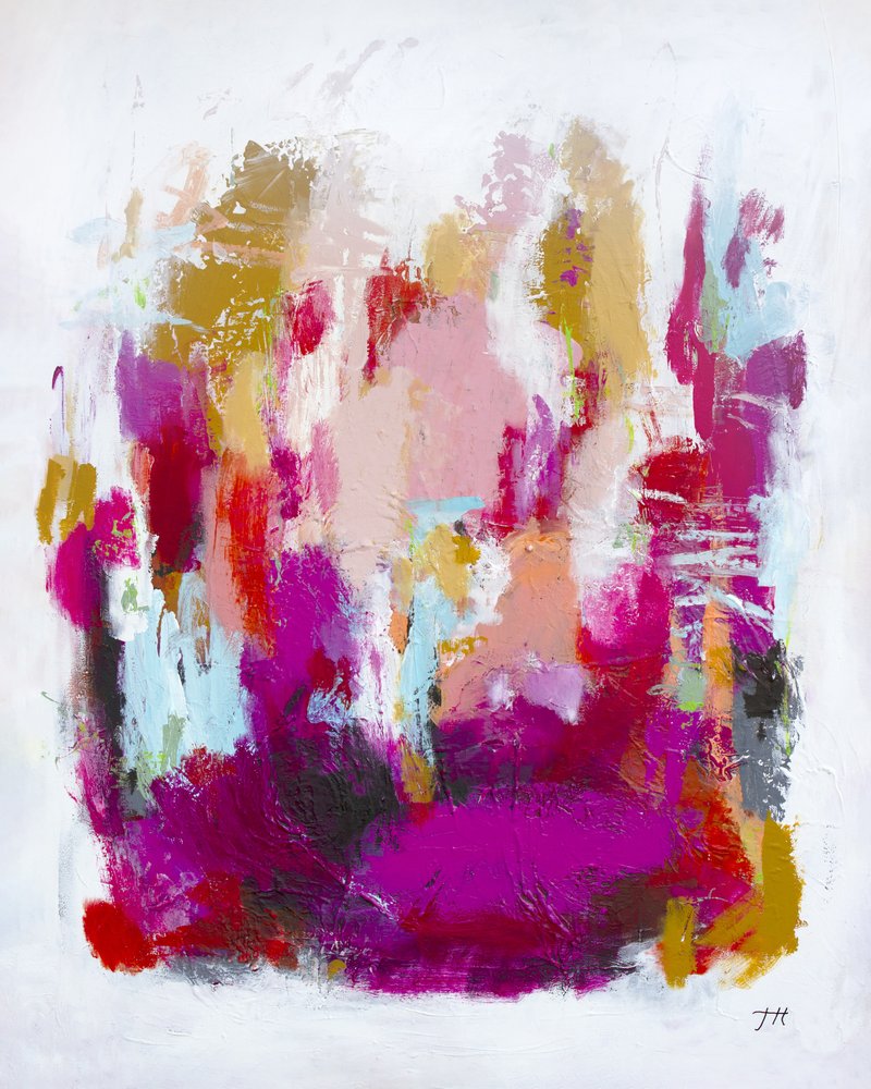 Levendige magenta gloed door Tove Höglund