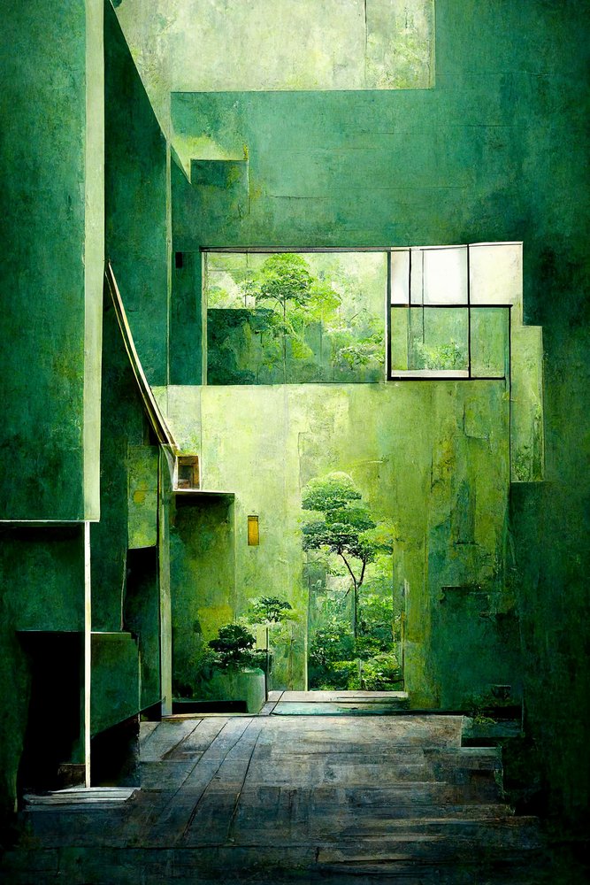 Emerald Sanctuary door Treechild