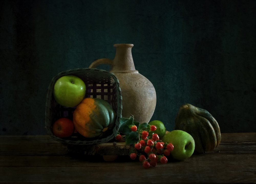 Rustiek herfststilleven door Yinan F.