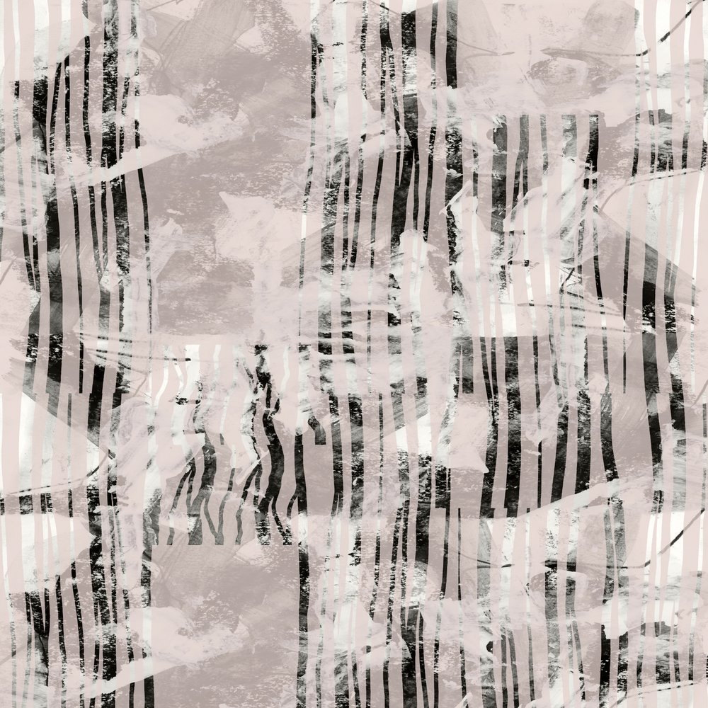 Abstract Blush Strepen door cartissi