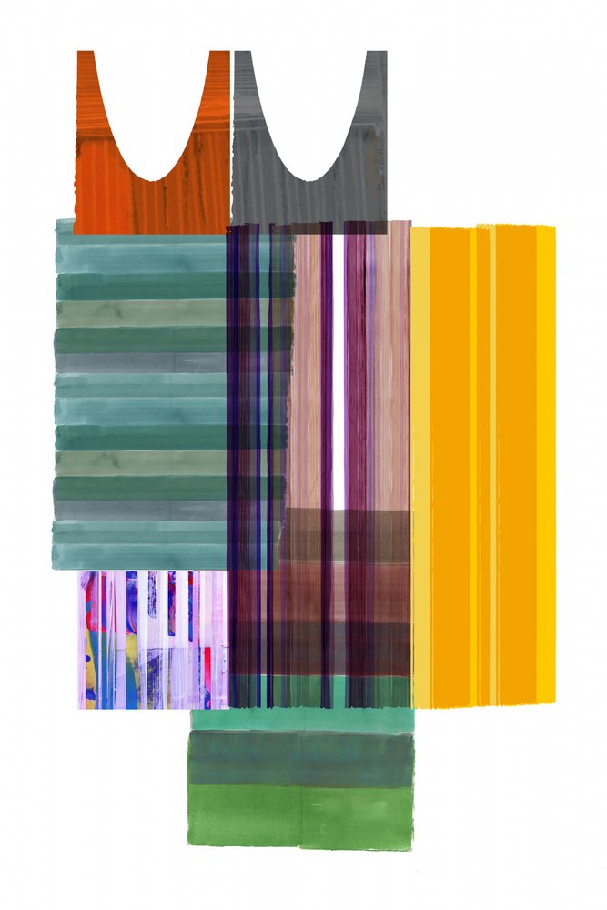 Abstracte kleurvlakken door cartissi