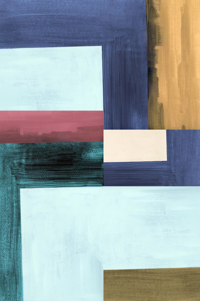 Abstracte kleurvlakken door cartissi