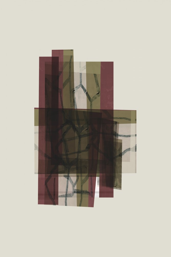 Abstracte aardse lagen door cartissi