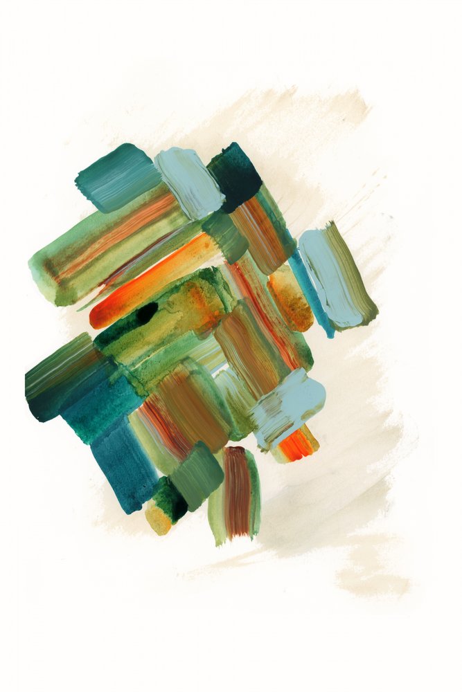 Abstracte aardse tinten door cartissi
