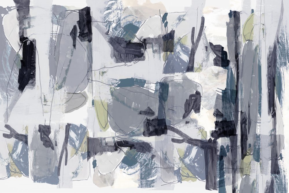 Abstracte boskleuren door cartissi