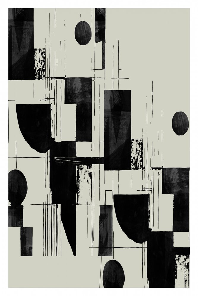 Abstracte geometrische vormen door cartissi