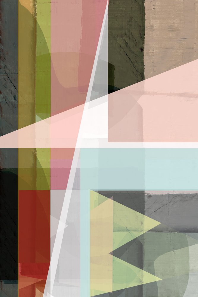 Abstracte geometrische lagen door cartissi
