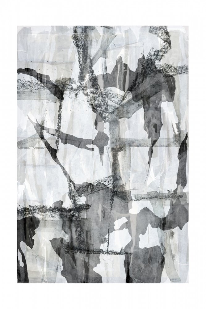 Abstracte inktstreken door cartissi
