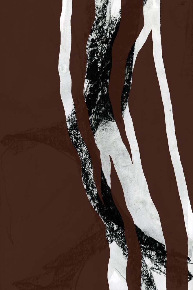 Abstract Organic Flow door cartissi