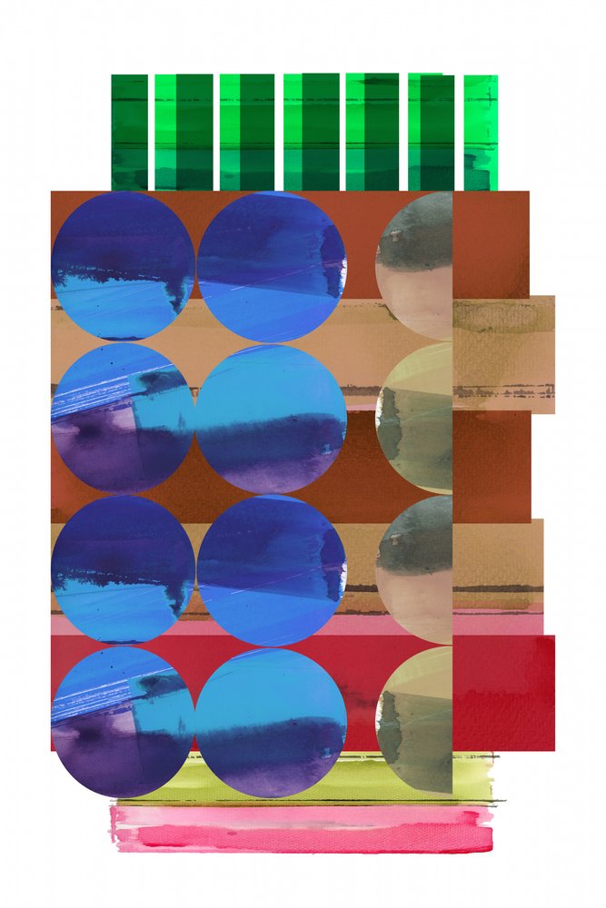 Kleurrijke geometrische cirkels door cartissi