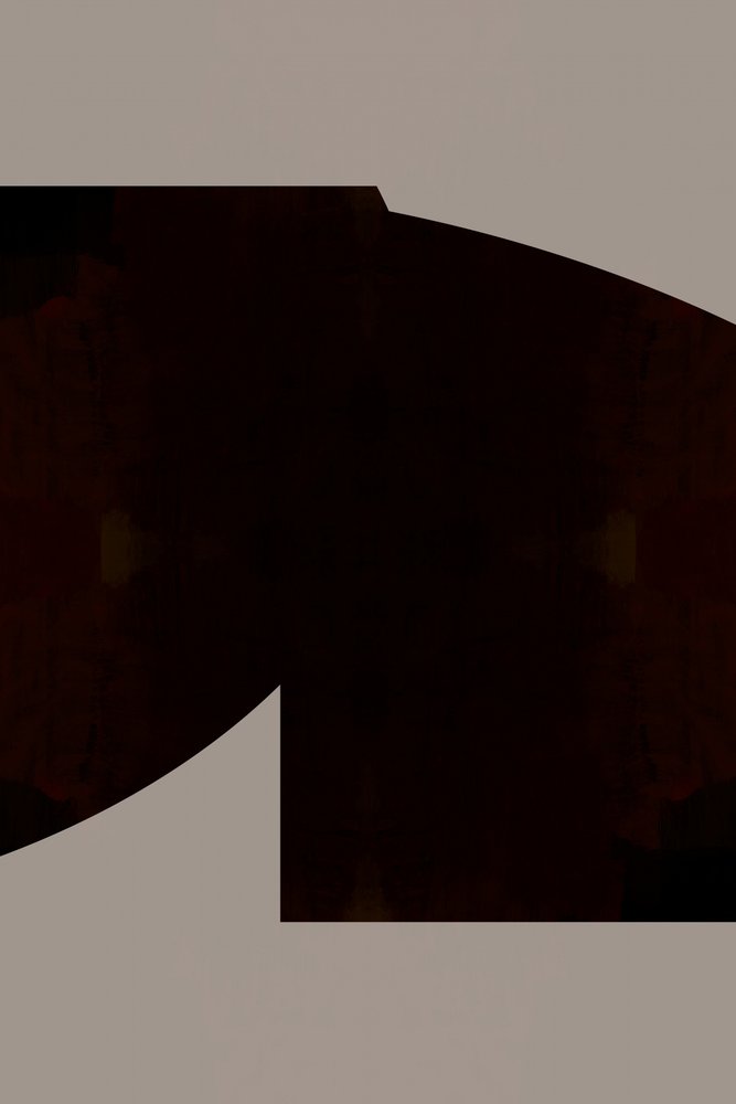 Donkere abstracte gloed door cartissi