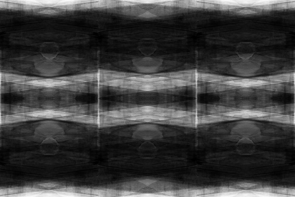 Donkere geometrische symmetrie door cartissi