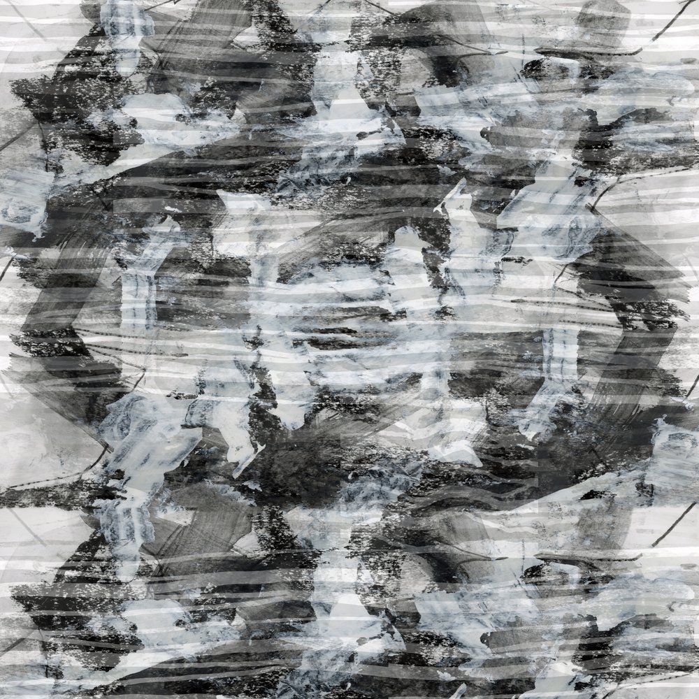 Dynamische abstracte penseelstreken door cartissi