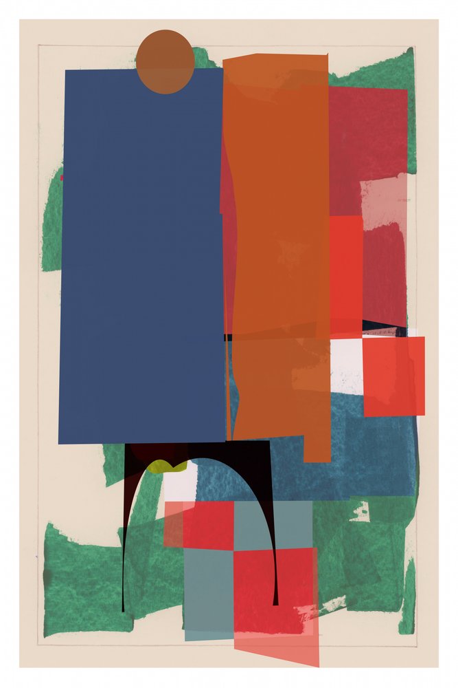 Dynamische abstracte vormen door cartissi