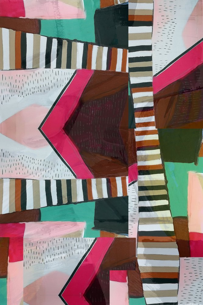 Dynamische abstracte patronen door cartissi