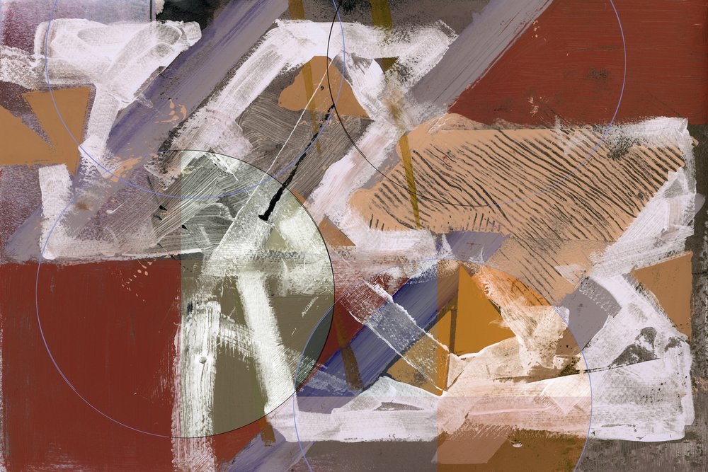 Dynamische abstracte vormen door cartissi