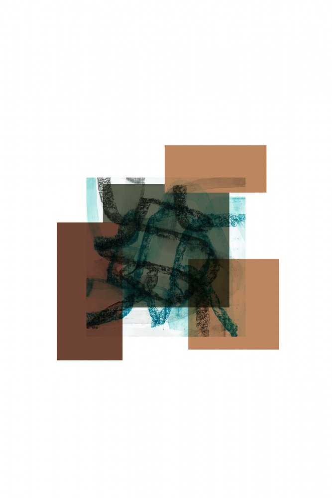 Aardse abstracte geometrie door cartissi