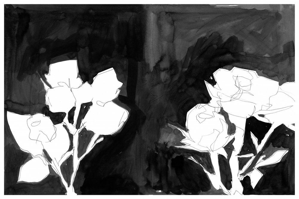 Elegante nachtbloemen door cartissi
