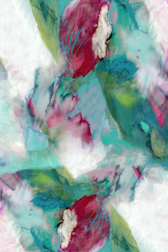 Vloeiende abstracte kleuren door cartissi