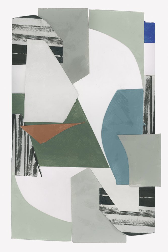 Gelaagd abstract ontwerp door cartissi
