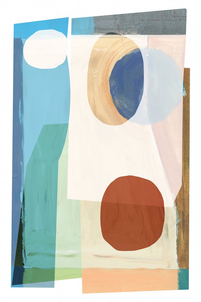 Gelaagde abstracte vormen door cartissi