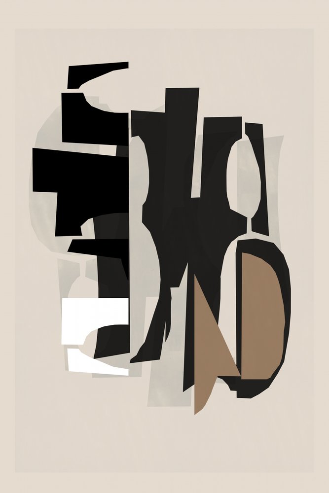 Moderne abstracte vormen door cartissi