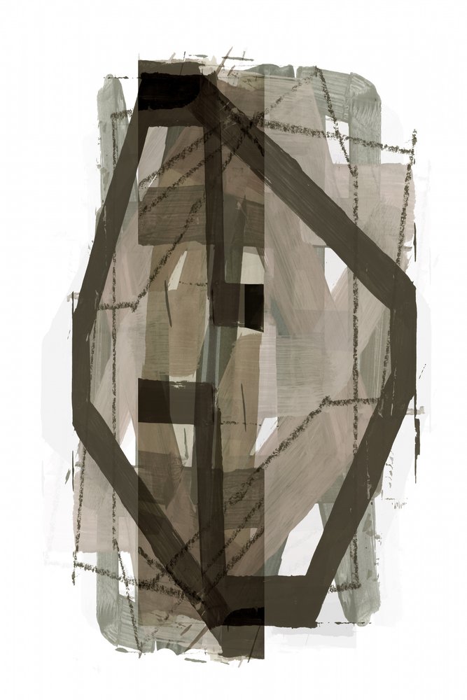Moderne geometrische lagen door cartissi