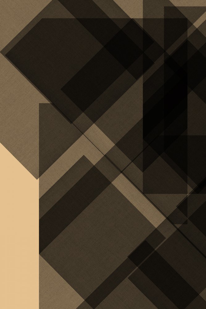 Moderne gelaagde geometrie door cartissi
